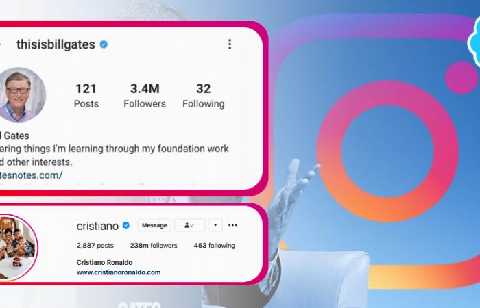 تیک آبی اینستاگرام برای افراد مشهور