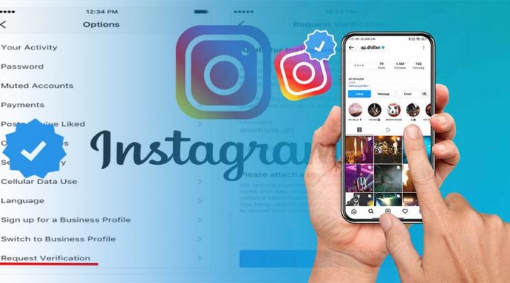 مراحل دریافت تیک آبی اینستاگرام